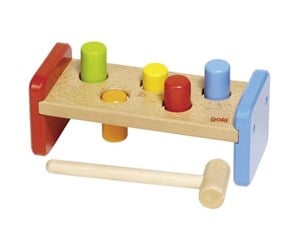 Babyleker - Goki Wooden Hammer Bench - 58581