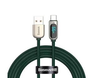 USB - Baseus Display Cable USB to Type-C 66W 2m (green) - CASX020106