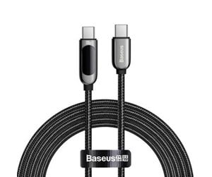 USB - Baseus Cable USB-C to USB-C  Display 100W 2m (black) - CATSK-C01