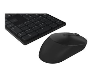 Tastatur - Dell Pro KM5221W - Tastatur & Mussett - Ukrainsk - Svart - 580-AJRT