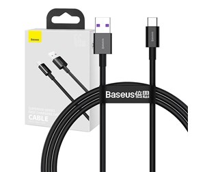 USB - Baseus Superior Series Cable USB to USB-C 66W 1m (black) - CATYS-01