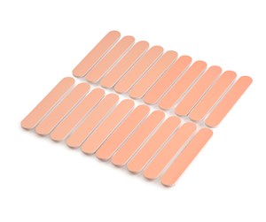 Annen personlig pleie - JJDK Nail files 20 pcs - Coral tones - 4134