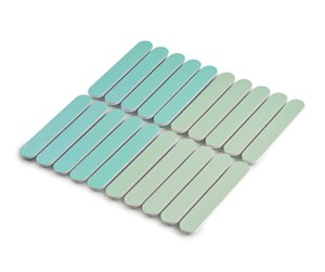 Annen personlig pleie - JJDK Nail files 20 pcs - Mint tones - 4135