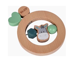 Babyutstyr - Eichhorn Baby Hipp Wooden Grab Ring Donkey - 100005874