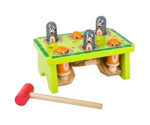 Babyleker - Small Foot - Wooden Hammer Bank Moles - 11162