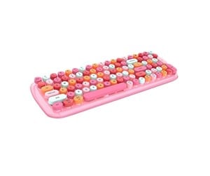 Tastatur - Mofii Candy BT - Pink - Tastatur - Engelsk - Rosa - SK-646BT Pink