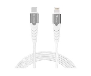 USB - Sandberg Lightning cable - Lightning / USB - MFI Certified - 2 m - 136-48