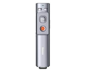 Kabinett tilbehør (kjølepasta mv.) - Baseus  Orange Dot Multifunctionale remote control for presentation with a laser pointer - gray - WKCD000013