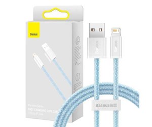 USB - Baseus Dynamic cable USB to Lightning 2.4A 1m (blue) - CALD000403