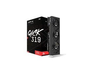 Grafikkort - XFX Radeon RX 7700 XT Black - 12GB GDDR6 RAM - Grafikkort - RX-77TQICKB9