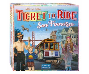 Brettspill & Puslespill - Days of Wonder Ticket to Ride - San Francisco Board Game - DOW 720564