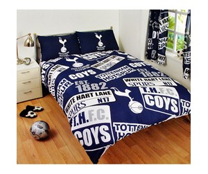 Reklameartikler - Collins Wholesale - Tottenham Hotspur Patch (Double) - Sengetøy - 5051586012548