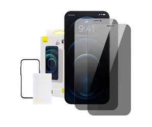 Mobil - Beskyttelsesglass - Baseus Tempered Glass 0.3mm (6.1inch) for iPhone 12/12 Pro (2pcs) - SGBL060902