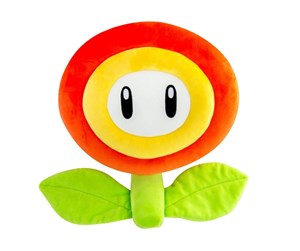 Reklameartikler - Tomy - Club Mocchi- Mocchi- Super Mario™ Fire Flower Mega 38 cm - Bamser & kosedyr - 0053941128869