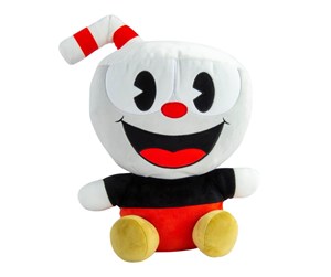 Reklameartikler - Tomy - Club Mocchi- Mocchi- Cuphead Plush – Mega 38 cm - Bamser & kosedyr - 0053941128739