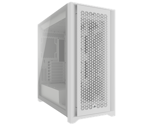 Kabinett - Corsair 5000D CORE AIRFLOW TG - White - Kabinett - Miditower - Hvit - CC-9011262-WW