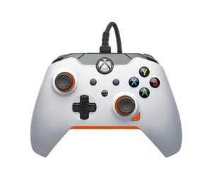 Spill - Tilbehør - PDP Atomic White - Controller - Microsoft Xbox One X - 049-012-WO