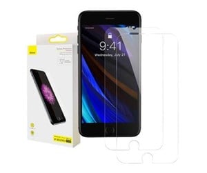 Mobil - Beskyttelsesglass - Baseus Tempered glass 0.3mm for iPhone SE 2 / iPhone SE 3 - SGBL021502