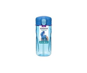 Kjøkkentilbehør - Sistema TRITAN QUICK FLIP BOTTLE 520 ml - Blue - 620-9414202062000