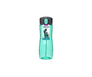 Kjøkkentilbehør - Sistema TRITAN QUICK FLIP BOTTLE 800 ML - Teal - 630-1-9414202063007