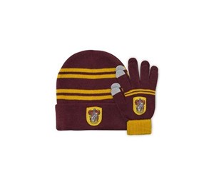 Reklameartikler - Harry Potter - Beanie/Gloves Gryffindor Adult set X EU - Beanie - 4895205606661