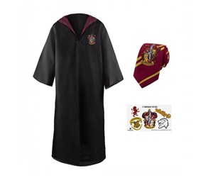 Reklameartikler - Cinereplicas - HP Entry Robe Necktie & Tattoos Gryffindor Medium EU - 4895205605237