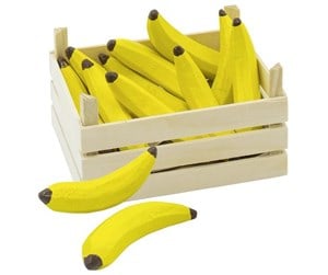 Rollelek - Goki Wooden Bananas in Box 10pcs. - 51670