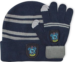 Reklameartikler - Harry Potter - HP Beanie/Gloves Ravenclaw Adult set EU - Beanie - 4895205606685