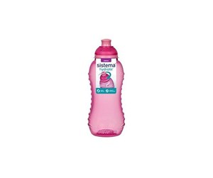 Kjøkkentilbehør - Sistema Twist n' Sip 330ml - Pink - 780-9414202007803