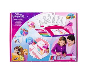 Kreative leker - Canenco Disney Princess Blow Pen Set Electric - DP23369