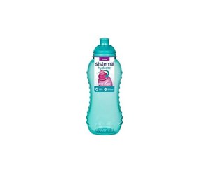 Kjøkkentilbehør - Sistema Twist n' Sip 330ml - Minty teal - 780-1-9414202007803