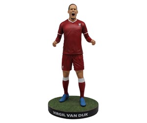 Reklameartikler - Footballs Finest - VIRGIL VAN DIJK - OFFICIAL LIVERPOOL FC - FOOTBALL'S FINEST 60CM RESIN STATUE - Figur - 5056122519826