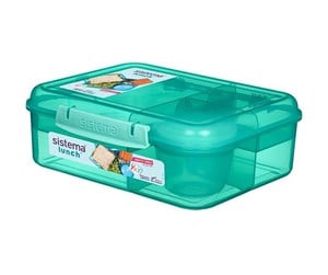 Kjøkkentilbehør - Sistema Bento Lunch 1.65 litre - Teal - 41690-1-9414202416902