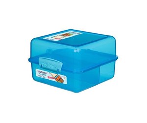 Kjøkkentilbehør - Sistema LUNCH CUBE - Blue - 31735-9414202317353