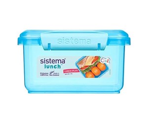 Kjøkkentilbehør - Sistema Lunch Plus1.2 L - Blue - 31651-9414202316516