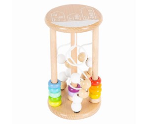 Babyleker - Small Foot - Wooden Rattle Motor Skills Spiral Rai - 10630