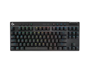 Tastatur - Logitech G PRO X TKL LIGHTSPEED - Black - Tactile - US - Gamingtastatur - Uten numpad - Amerikansk Engelsk - Svart - 920-012136