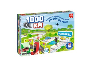 Brettspill & Puslespill - Jumbo 1000KM Board Game - 19900