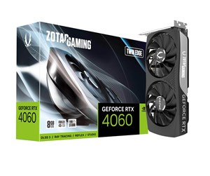 Grafikkort - ZOTAC GeForce RTX 4060 Twin Edge - 8GB GDDR6 RAM - Grafikkort - ZT-D40600E-10M