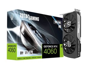 Grafikkort - ZOTAC GeForce RTX 4060 Twin Edge OC - 8GB GDDR6 RAM - Grafikkort - ZT-D40600H-10M