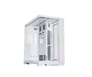 Kabinett - Lian Li O11D EVO XL - White - Kabinett - Fulltower - Hvit - O11DEXL-W