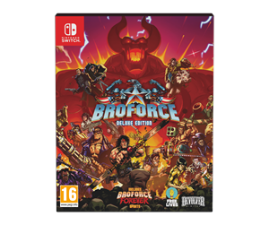 Spill - Broforce (Deluxe Edition) - Nintendo Switch - Platformer - 5056635605726