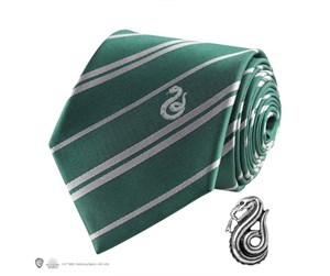 Reklameartikler - Harry Potter - Deluxe Slytherin - Slips - 4895205600652