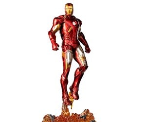 Reklameartikler - Iron Studios - Iron Man (Battle of New York) 28 cm - Figur - 0609963129652