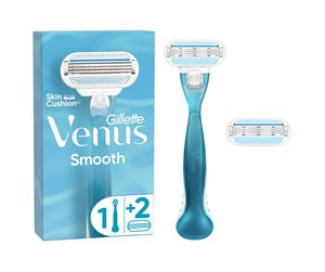 Barberingsutstyr - Venus Smooth Razor Handle + 2 blades - 8001090585752