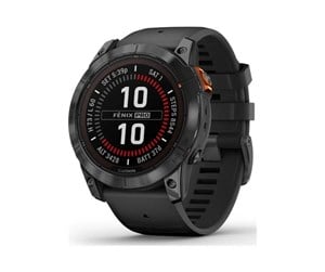 Smartklokke, Smartwatch & Sportsklokke - Garmin fēnix® 7X Pro – Solar Edition - Skifergrå med svart reim - 32 GB - 010-02778-01