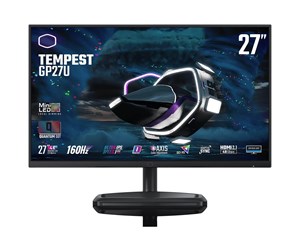 Skjerm - 27" Cooler Master GP27-FUS - 3840x2160 (4K / UHD) - 160Hz - AHVA - HDR1000 - CMI-GP27-FUS-EK