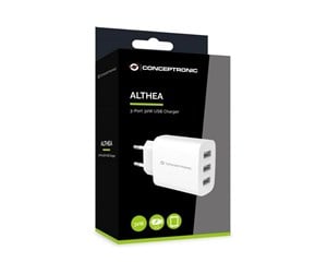 Mobil - Adaptere og ladere - Conceptronics Conceptronic power adapter - USB - 30 Watt - ALTHEA13W