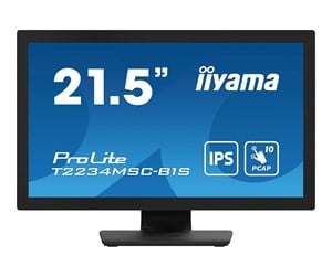 Skjerm - 22" iiyama ProLite T2234MSC-B1S - LED monitor - Full HD (1080p) - 22" - T2234MSC-B1S