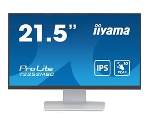 Skjerm - 21" iiyama ProLite T2252MSC-W2 - LED monitor - Full HD (1080p) - 21.5" - T2252MSC-W2